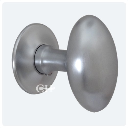 British Handmade Large Modern Oval Mortice Door Knobs in Nickel Chrome  Brass or Bronze, Door handles & door accessories