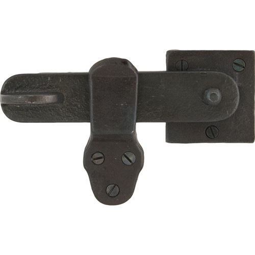 33296 From The Anvil Privacy Latch In Black Door handles & door