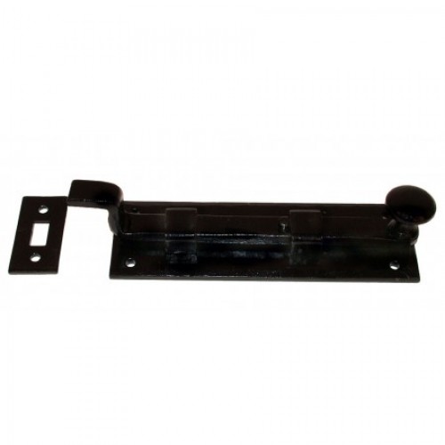 From The Anvil 33979 158mm Necked Door Bolts Black from Cheshire Hardware Door handles & door