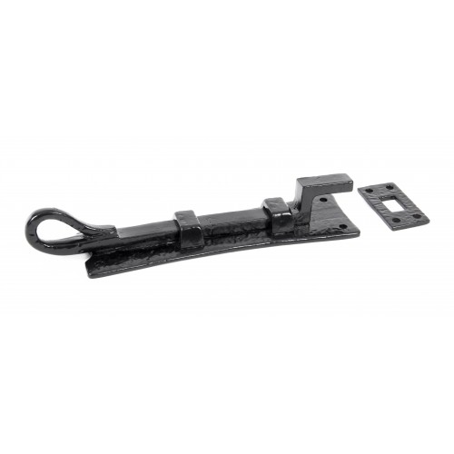 From the Anvil 73131 160mm Necked Door Bolt Black Black From Cheshire Hardware Door handles