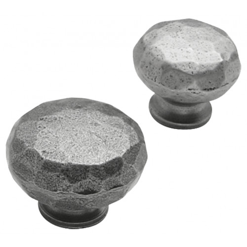 From The Anvil hammered Iron Cupboard Knobs with a Pewter Look Door handles & door accessories