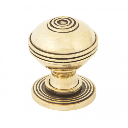 From the Anvil Regency Cupboard Knobs in Aged Brass from Cheshire