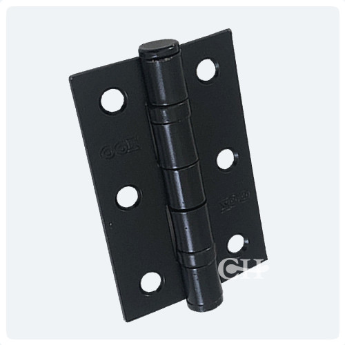 76mm Ball Bearing Butt Hinges in Black from Cheshire Hardware Door