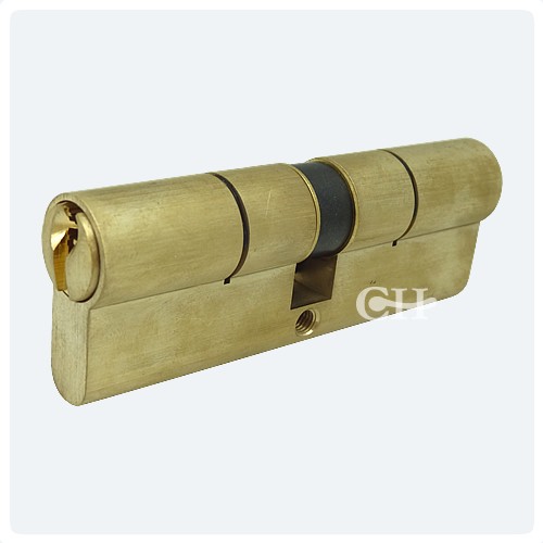 Antique Bronze Chrome Brass and Satin Euro Profile and Rim Lock