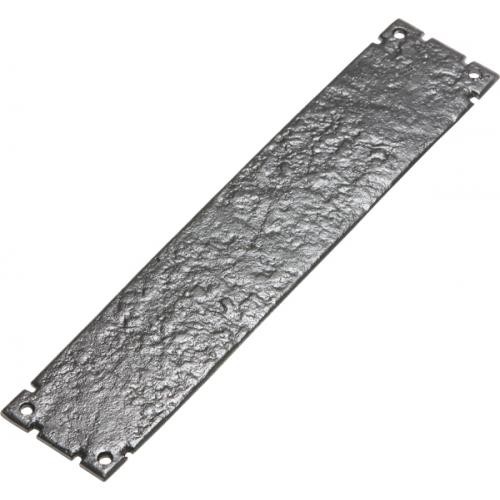 Kirkpatrick 769 Antique Door Finger Plates in Black Argent or Pewter From Cheshire Hardware