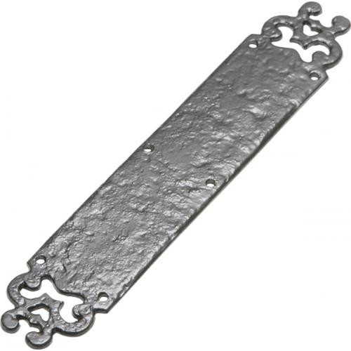 Kirkpatrick 770 Antique Door Finger Plates in Black Argent or Pewter From Cheshire Hardware