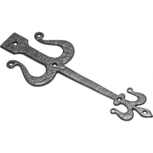 Kirkpatrick T Hinge Fronts in Black Argent or Pewter from Cheshire