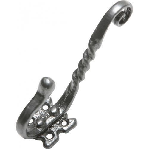 Kirkpatrick P1130 Hat and Coat Hooks in Pewter from Cheshire Hardware Door handles door accessories Cheshire Hardware