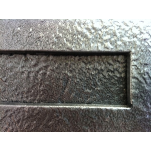 Kirkpatrick 855 Surface Latch Bar in Black Argent Or Pewter Finish from