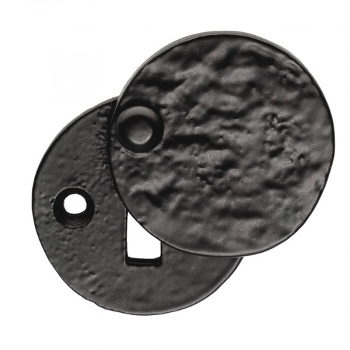 Ludlow Foundries LF5546 Black Antique Covered Escutcheons Door
