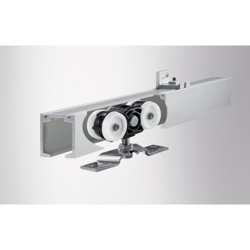 Geze Perlan Track System For Glass Timber Or Plastic 140kg Sliding Door Gear From Cheshire Hardware Door Handles Door Accessories Cheshire Hardware
