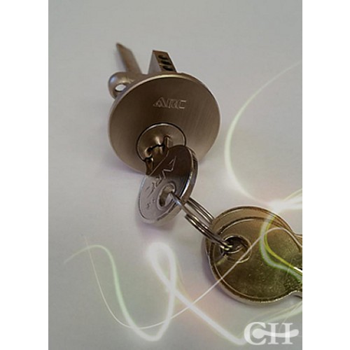 Antique Bronze Chrome Brass and Satin Euro Profile and Rim Lock