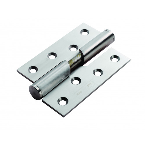 Eurospec Rising Butt Hinge in Satin Stainless Steel from Cheshire
