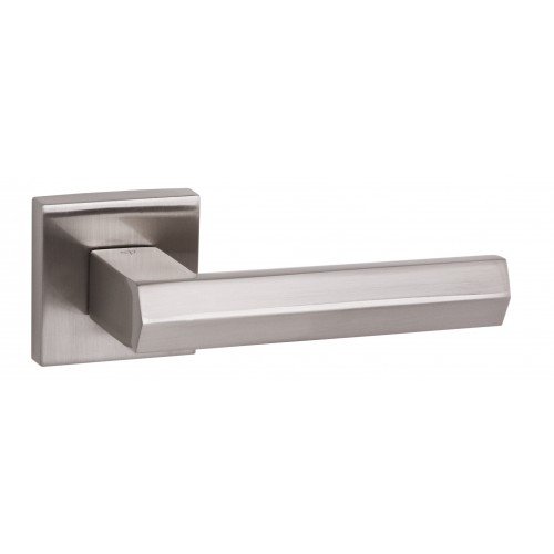 Senza Pari Davoli SP216SN Designer Italian Lever Door Handles in Satin Nickel Door handles