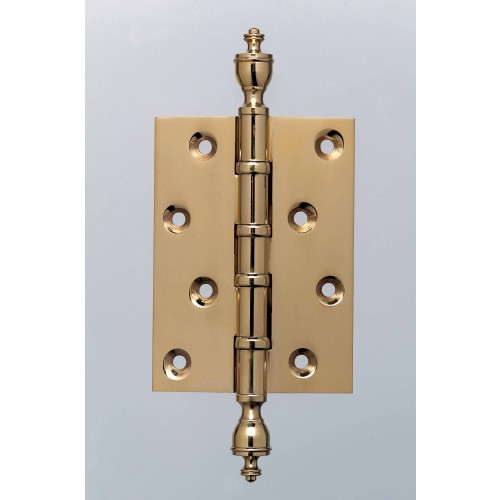 Simonswerk Finial Washered DPB Brass Butt Hinge