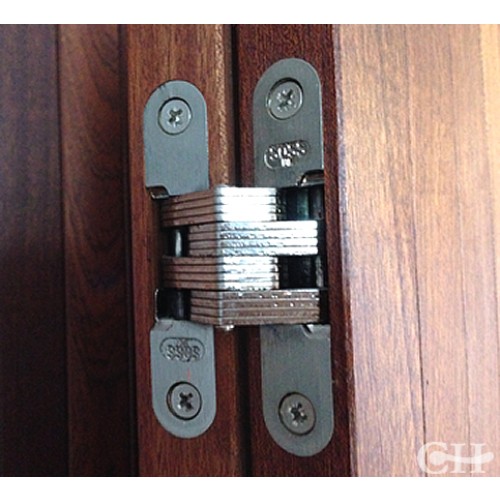 Soss 216 218 Concealed Invisible Hinges in Brass Or Satin Nickel Door handles & door