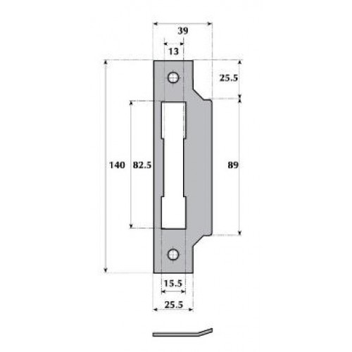 Extended deals striker plate