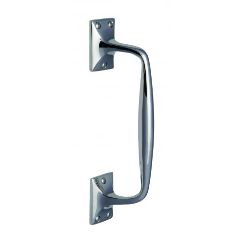 Northwich Pull Handle Polished Chrome from Cheshire Hardware Door