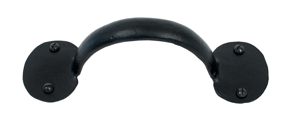 From The Anvil 150mm Traditional Black Bean Pull Handle