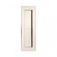 175mm Sliding or Pocket Door Flush Pulls Polished Nickel