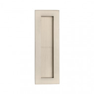 175mm Sliding or Pocket Door Flush Pulls Satin Nickel