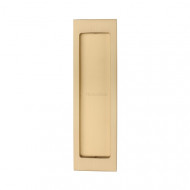 197mm Pocket Door Flush Pulls Satin Brass