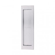 197mm Pocket Door Flush Pulls Satin Chrome