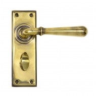 Anvil Newbury Lever Handles On Bathroom Backplate