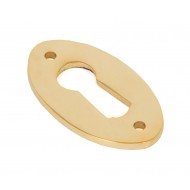 Polished Brass Open Escutcheon