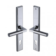 Bauhaus Multipoint Lever Handles 92mm in Polished Chrome