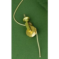 extension pulley brass
