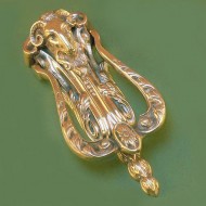 rams head knocker brass