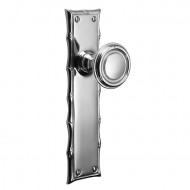 Polished Chrome Plain Latch