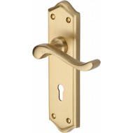 Keyhole lock