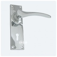 Polished Chrome With Keyhole