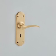 Satin Brass Keyhole