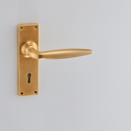 Smoked Brass Keyhole