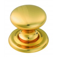 victorian brass cupboard knob