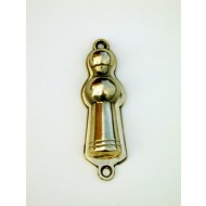 lady escutcheon brass