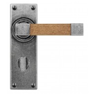 finesse eden with oak pewter lever handles