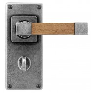 Eden Jesmond Pewter Levers With Oak