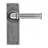 Finesse Design Pewter Wexford Lever Door Handles on Backplate