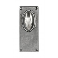Finesse Design Pewter Lincoln Knobs on Backplate