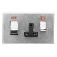 Finesse Design Pewter Cooker Control Switch And Socket