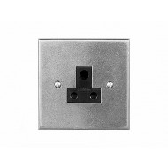 Finesse Design Pewter Unswitched Socket