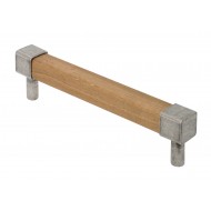 Finesse Eden Oak Pewter Cupboard Pull Handles