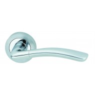 Amalfi Lever Handles on Rose