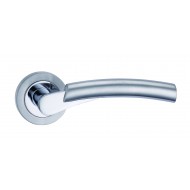 Sorrento Lever Handles on Rose