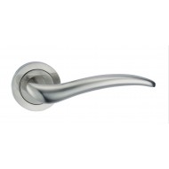 Swish Lever Handles on Rose