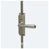 Satin Nickel With L08 Lever 75mm Projection